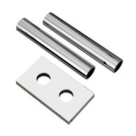 Rozety PMH pro 50 mm připojení, chrom, 013G3208