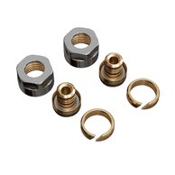 Svěrné šroubení PMH pro ventil Combi, Easy, Twin, Twin-Combi, One alupex 16 mm, 3/4" eurokonus, kartáčovaná nerez, 58702-SS