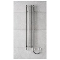 Sušák PMH Mona elektrický kabel vpravo, 331x1533 mm, leštěná nerez, MO1SS-RK