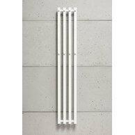 Radiátor PMH Pluto koupelnový 105x1500 mm, metalická stříbrná strukturální, P2MES/2