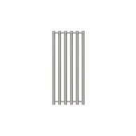 Radiátor PMH Rosendal koupelnový 420x950 mm, metalická stříbrná strukturální, R1MES/6