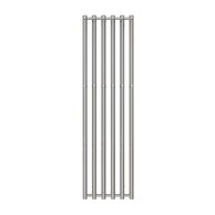 Radiátor PMH Rosendal koupelnový 420x1500 mm, metalická stříbrná lesk, R2MS/6