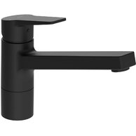 Baterie Hansa Twist dřezová stojánková černá mat, 0914228333