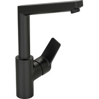 Baterie Hansa Twist umyvadlová stojánková černá mat, 0955220333