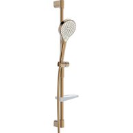 Sprchový set Hansa Viva s tyčí broušený broznz, 4416021081