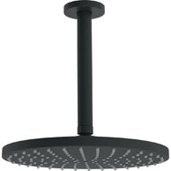 Sprcha hlavová Hansa Viva 250mm s dešťovou sprchou černá mat, 4427020033