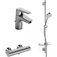 Sada baterií Hansa Polo pro koupelnu chrom, 46530090