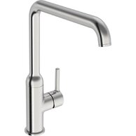 Baterie Hansa Vantis dřezová stojánková broušená ocel, 5420220780