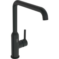 Baterie Hansa Vantis dřezová stojánková 230/9V Bluetooth černá mat, 5421220933