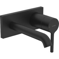 Nadomítkový díl Hansa Vantis pro podomítkovou umyvadlovou baterii černý mat, 5480210733