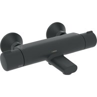 Baterie Hansa Micra vanová/sprchová nástěnná černá mat, 5816217133