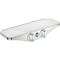 Baterie Hansa Emotion sprchová nástěnná 6V Bluetooth chrom/bílá, 5863017282