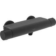 Baterie Hansa Optima sprchová nástěnná černá mat, 6514020133