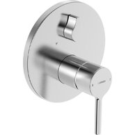 Nadomítkový díl Hansa Vantis pro podomítkovou vanovou baterii broušená ocel, 8260906780