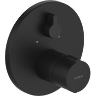 Nadomítkový díl Hansa Home pro podomítkovou vanovou baterii černá mat, 8862904533