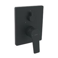 Nadomítkový díl Hansa Twist pro podomítkovou vanovou baterii černá mat, 8984908333