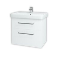 Q Max SZZ2 70 koupelnová skříňka bílá lesk N01 / bílá vysoký lesk L01 60155