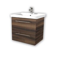 Tomi SZZ2 60 sp. skříň OŘECH/OŘECH umyv GRACE 60