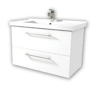 Tomi SZZ2 90 spodní skříňka BÍLÁ lesk/BÍLÁ lesk včetně umyvadla GRACE 90 172282