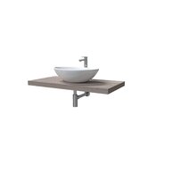 DPU 100 umyvadlová deska - cafe