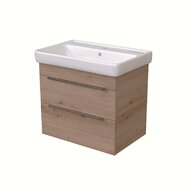 BENU SZZ2 70 spodní skříňka 2-zásuvková KARAMEL/KARAMEL včetně umyvadla Q 70 T05 807405