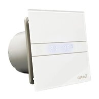 Ventilátor Cata E120 pro průměr odtahu 12 cm, s vlhkostní automatikou, bílá, 00901200