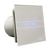 Ventilátor Cata E100 axiální, s vlhkostní automatikou, stříbrná, 00900600