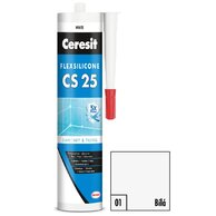 Silikon Ceresit CS 25 01 bílá 280ml
