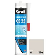Silikon Ceresit CS 25 04 silver 280ml
