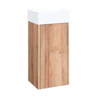 Skříňka EBS City 33 s umyvadlem, dub Riviera, CITY33D