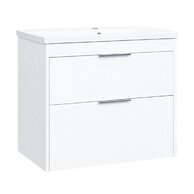 Skříňka EBS City 81 s umyvadlem, bílá lesk, CITY81B