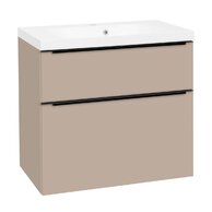 Skříňka EBS Dream 81 s umyvadlem, šedý kámen mat, DREAM81CK