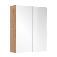 Skříňka EBS Duomo 60 zrcadlová, dub Riviera, DUOMO2G60D