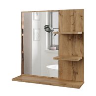 Zrcadlo EBS Elena 60 s policemi, dub Wotan, ELEZ60DW