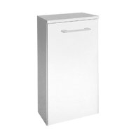 Skříňka EBS Elva 33 doplňková, pravá, bílá lesk, ELVAN33BP