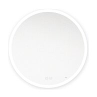 Zrcadlo EBS Emilia 80 kulaté, s LED osvětlením a senzorem, pískovaný okraj, EMILIAZ80KLED