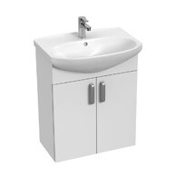 Skříňka EBS Diana New 55 s umyvadlem, bílá, DIANAN55B