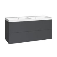 Skříňka EBS Kuba 121 s umyvadlem, antracit, KUBA121A