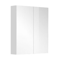 Skříňka EBS Kuba 60 zrcadlová, bílá, KUBA2G60B