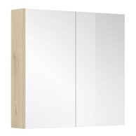 Skříňka EBS Kuba 80 zrcadlová, dub Kronberg, KUBA2G80D