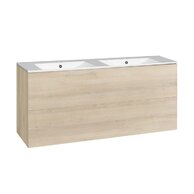 Skříňka EBS Kuba 121 s umyvadlem slim, dub Kronberg, KUBASL121D