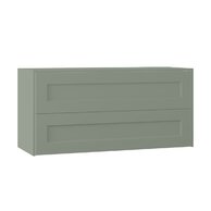 Skříňka EBS Laca 123 s deskou, kapradinová mat, LACA120K