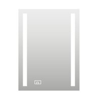 Zrcadlo EBS Lumina 60, se senzorem a hodinami, LUMINA6080TIME