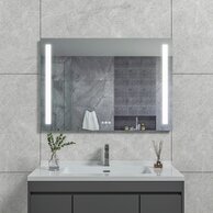 Zrcadlo EBS Mars 100, s LED osvětlením a dotykovými tlačítky, MARSZ10070