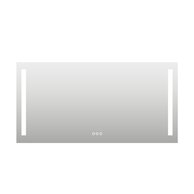 Zrcadlo EBS Mars 140, s LED osvětlením a dotykovými tlačítky, MARSZ14070