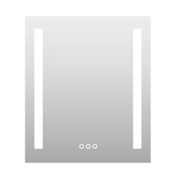 Zrcadlo EBS Mars 60, s LED osvětlením a dotykovými tlačítky, MARSZ6070