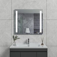 Zrcadlo EBS Mars 80, s LED osvětlením a dotykovými tlačítky, MARSZ8070