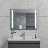 Zrcadlo EBS Mars 90, s LED osvětlením a dotykovými tlačítky, MARSZ9070