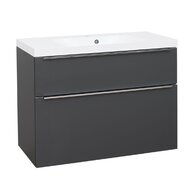 Skříňka EBS Nevio 101 s umyvadlem, antracit, NEVIO101S