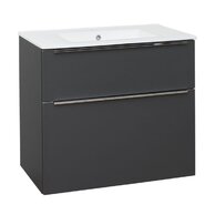 Skříňka EBS Nevio 81 s umyvadlem slim, antracit, NEVIOSL81S